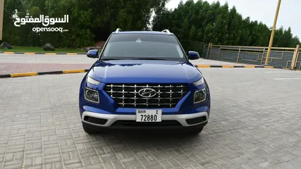  3 Hyundai - VENUE - 2022 - Blue - Small SUV - Eng 1.6L
