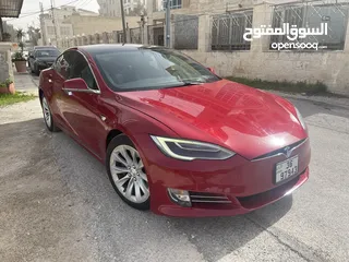  15 Tesla model S 75D 2017  تيسلا