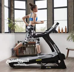  1 جهاز تردمل Reebok ZR8 بحالة ممتازة جدا للبيع