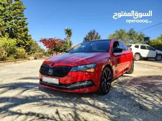  1 الفخامة سكودا سوبيرب 2016 ماطور 2000 ديزل 190 حصان L&K تسيير 2020 ما بعد الفل اضافات بالصلاة عالنبي