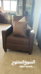  3 كنباي 3 مقاعد+ فرادية+ بف مع قرنهم وكفراتهم