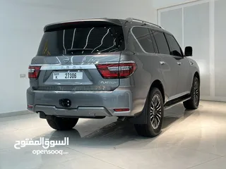  4 New Nissan Patrol Platinum 2023 is Available Now to Rent
