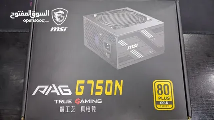  2 Power Supply 750w gold new