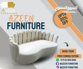  3 Sofa upholstery and customization of sofa and curtains  Get luxury in your budget