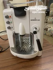  1 ماكينة ESPRESSO CAP موديل QUADRA اصلية