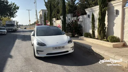  7 تسلا موديل 3 ستاندر بلس فحص7 جيد B+ اوتوسكور قابل للتفاوض عند المعاينة جمرك جديد