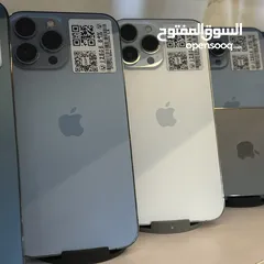  5 iPhone 13 Promax 128GB / Battery : 83% - 88% مستعمل بحالة الوكالة