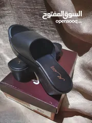  1 Black wedge sandals