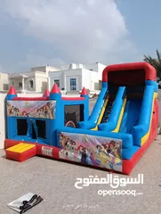  7 نطاطيات العاب اطفال في قطر  زحلاقية مع ارتفاع 8 متر  نطاطيات مع زحلاقيه ارتفاع 10 متر بركة السباحة