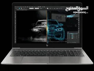  3 لابتوب hp Zbook Cor i 7 جيل الثامن