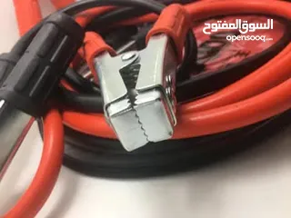  8 كيبل اشتراك لشحن بطاريه السياره 2000 امبير كيبل شحن بطارية سياره