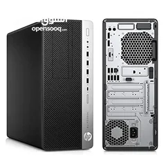  4 جهاز كمبيوتر  بحالة الجديد مواصفات عالية HP Prodesk 400 G6 TWR
