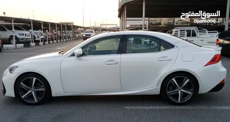 8 Lexus is350 V6 3.5L Full Option Model 2017