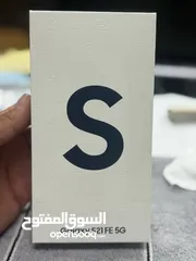  13 مستعمل اخو الجديد Samsung S21 FE 5g رام 16 جيجا 256 أغراضة والكرتونه الأصلية متوفر توصيل