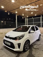  1 كيا بيكانتو 2019 متور 1000 بنزين  فرش جلد  حساسات خلفيه كاميرا خلفيه تشغيل بصمه  والمزيد من الاضافات