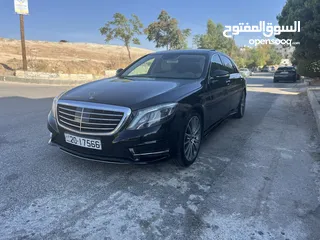  1 مرسيدس S400h موديل 2016 AMG بودي كيت وارد وكاله فل كامل فحص كامل