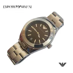  2 بسعر الحرق نهائي ساعة ايمبوريو ارماني EMPORIO ARMANI اصلية بحالة الوكالة شامل توصيل مجاني داخل عمان