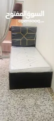  10 Brand New Single Bed with mattress only 300 AED  سرير فردي جديد مع فرشه