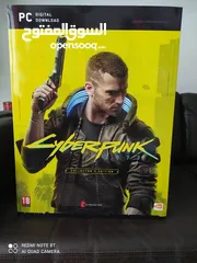  1 Cyberpunk 2077 collector’s edition new in box *NO GAME* لعبه سايبر بنك