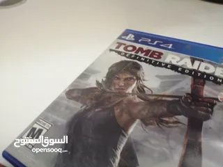  13 سي دي tomb raider نظيف ولا خدش سبب البيع تم التختيم العبة جدا حلوة غير قابل للتفاوض ولا خدش