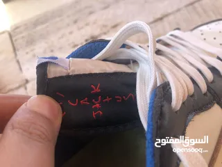  6 حذاء نايك ترافيس سكوت بحالت الوكاله ولا خشط نمره 45
