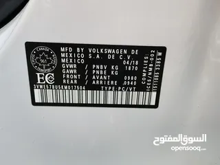  14 Volkswagen jetta model 2019 engine 1.4