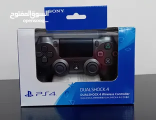  3 بلايستيشن 4 برو - Playstation 4 pro + يد بلايستيشن أصلية جديدة بلون مميز