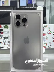  1 Apple iPhone 16 pro max   مستعمل بحاله الوكاله512 جيجا