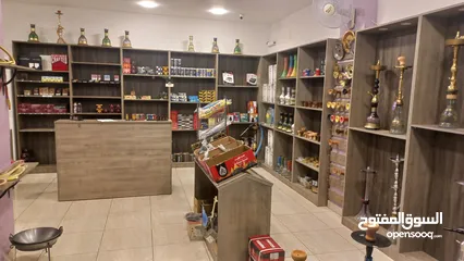  6 خشب ديكور لمحل اراجيل بحالة ممتازة للبيع