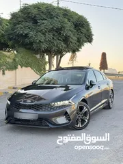  2 دفعه 6500 كيا 5 2021 وارد كوري جمرك جديد فحص كامل كلين تايتل مواصفات ليميتد VIP