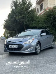  5 هيونداي سوناتا 2015 رويال فل كامل مع بانوراما فحص كامل 7 جيد ممشى 100 الف  مالك واحد