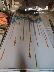  1 الواح بديل الرخام الصناعي  3D رسومات حقيقية 100 في 100