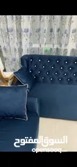  5 2 fancy dark blue sofas