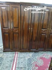  5 غرفة نوم كاملة تفصيل خشب لاتيه قشره بلوط وزان