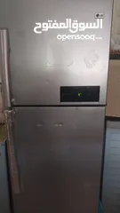  3 ثلاجة  ال جي بابين فضي