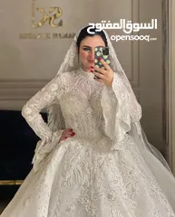  1 فساتين زفاف للبيع بسعر مغري