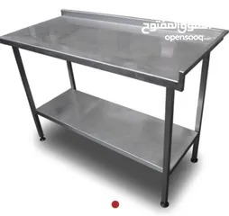  1 Stainless steel table 2 meter