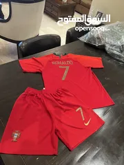  1 2018/19 Kids Nike Cristiano Ronaldo Portugal Home Jersey