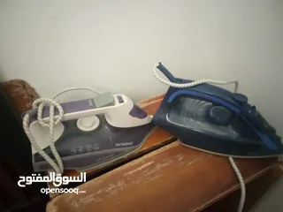  2 مكوى عالبخار عدد 2للبيع