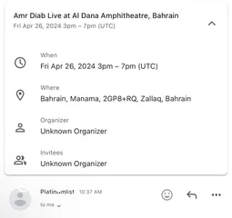  2 Amr Diab Ticket