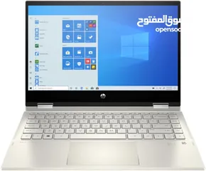  2 لابتوب Hp  بشاشة لمس وقابلية دوران 360 درجة مستعمل بحالة الوكالة