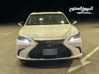  2 لكزس Es350 مديل 2020 رقم 1 فول ابشن بلاتينيوم شاشه لكبيره