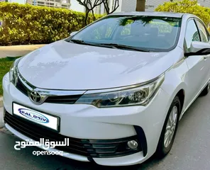  1 TOYOTA COROLLA XLI 2019 2.0L FULL OPTION WITH SUNROOF CAR FOR SALE