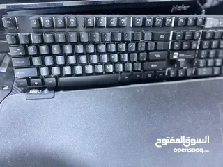  2 كيبورد RGB /مستعمل نظيف