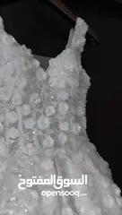  3 فستان عروس ابيض