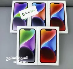  6 iPhone 14 Plus 128GB  ايفون 14 بلس 128    جديد كفالة شرق اوسط