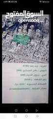 3 ارض من أراضي اربد في قريت بيت يافا معمر عليها بيت قديم
