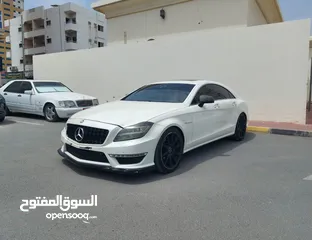  1 DHS 57000/= MERCEDES V8 CLS63 CLS 63 AMG 2014 GCC خليجي فل اوبشن