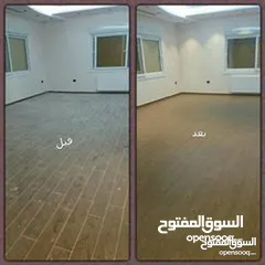  25 جلي وتلميع البلاط والرخام