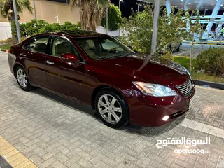  2 لكزس es350 موديل 2007 مستعمل بحالة ممتازه استخدام يومي صبغ تجميلي تواير جديده بدون شاشه